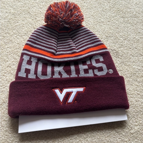 Virginia Tech Hokies Knit Beanie - Picture 2 of 2